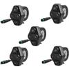 Generic Pulsante faro interruttore indicatore di direzione a 5 pin for accessori di ricambio for scooter elettrico for Kukirin G2 Master
