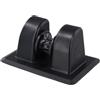 FACULX Rullo Guida Corda Ancora Anti-Scivolo per kayak Rullo Guida Corda | Materiale PVC+ABS nero, urti, base piatta adesiva, non occupa bordo arricciato, durevole