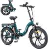 HillMiles MTB HillMiles MilePort 1 adulto bicicletta elettrica, 36V 13AH batteria rimovibile 250w motore con 20 '*3.0' Fat Tire pieghevole bici elettrica, velocità 25KM/H gamma fino a 100KM città pendolare