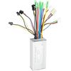 SparkFeng Controller a Onda Quadra Senza spazzole per Ciclo Elettrico, Controller per Motore brushless da 500 W, Controller a Onda Quadra da 36 V 48 V con Cavo della Lampada, alloggiamento