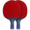 KFGISD 5 strati di legno massello, racchetta da ping pong a 3 stelle