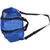 GATHINESS Borsa da Spiaggia in Rete, Grande, Cilindrica, Blu, in Poliestere | Doppio Strato Traspirante, Chiusura a Coulisse Elastica, per Snorkeling e Viaggi Subacquei