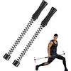 Generic Battle Rope Multifunzionale Portatile Flessibile Staccabile | 2 corde portatili per esercizi per braccia, palestra, allenamento all'aperto, allenamento della forza, allenamento in cortile