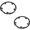 FACULX Pignone Bici 48T Montagna ABS Pignone Bici 48T Montagna ABS | ABS di qualità, resistenza termica -20 a 150°C, protezione per efficace da , design a 5 fori, colore nero