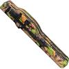 Lcarege Borsa per canna da pesca da 129,5 cm, a 3 strati, pieghevole, portatile, con manico e cinghia, impermeabile, in tessuto Oxford, per uomini, famiglia, mimetica