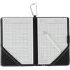 FACULX Custodia Scorecard Golf 16x11cm Leggera 90g | sintetica , clip penna integrata, compatto, ideale per giocatori esperti