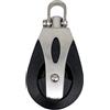 Asyduey Accessorio per Barche con Corridore di Corda Marina, Puleggia in Nylon per Barche A Vela con Cuscinetto Liscio, Carrucola