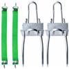 Folpus Spuntone da Arrampicata con Cinturino Resistente All'ura Punte da Arboreo con Puntali Protettivi Sicuro per Manutenzione Esterna