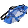 TOPPERFUN Borsa da Immersione in Rete Cilindrica, Blu, Poliestere | Tracolla Larga, Chiusura a Cordino Elastico, Fodera Interna Idrorepellente, per Maschere e Attrezzatura