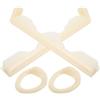 NUOBESTY 2 Set Attrezzo per Sostituzione Puntali Stecca Biliardo, Plastico | Manutenzione Portatile per Puntali, Design Ergonomico, per Giocatori e Hobbyisti di Biliardo, Snooker