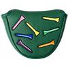 Baoblaze Copricapo per Putter con Ricamo Supporto per Battuta Golf Resistente all'Acqua a Calzata Aderente, Verde