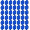 BESPORTBLE 50 Pezzi Spille Riflettenti per Sentieri, Blu, Acciaio e Nailon | Installazione Rapida, Design Riflettente, per Campeggiatori e Gestori, su Superfici e Pali
