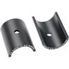 FACULX Riduttore Attacco Manubrio MTB per Corsa 25.4mm Riduttore Attacco | Alluminio per robusto, conversione 25.4-31.8mm, fissaggio per sicuro, durata superiore plastica, nero/blu