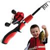 Generico Canna Da Pesca Telescopica Per Bambini Giocattolo Completo con Attrezzatura | Canna A Telescopio Per Pasqua Compleanno Giorno Dei Bambini Natale Capodanno Interno Ed Esterno