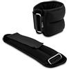 Brysalis 2 Pezzi Cavigliere Palestra Regolabile Yoga(Nero, 0.5kg Ciascuno) | Pesi per Caviglie Donna Uomo, Cavigliere Pesi per Pilates, Camminata, Jogging, Aerobica