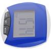 ULTECHNOVO Contapassi Elettronico Multifunzione per Camminare e Corsa All'aperto | Display Facile da Leggere, Conta Calorie Bruciate, in ABS Blu, Batteria Inclusa