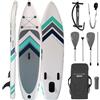 ALPIDEX Stand Up Paddle Gonfiabile 305x76x15 cm 150 kg Tavola SUP Set | iSUP, Surf, Pagaia, Zaino, Pinne, Pompa, Laccio, Kit Riparazione, Alluminio, Stabile, Principianti, Leggera