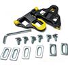 GERUI 2 tacchetti SPD di colore giallo, per pedali Shimano, compatibili con | Tacchetti SPD di alta qualità per Shimano SPD SL, durevoli, antiscivolo e ad alte prestazioni. Ideali per bici da corsa