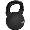 I0I&I0I Kettlebell da 12 kg, in ghisa, rivestimento in neoprene, non danneggia il pavimento, per fitness e allenamento a casa