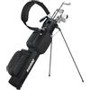 RIOROO Sacca da Golf Leggera con spallaccio imbottito, 3 scomparti e 4 tasche. Ideale per pratica, corsi Par 3, 9 buche e golf executive.