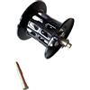 BEAZOOM Mulinello da pesca di ricambio leggero 7,9 g per Shimano B4 P4 MAX4X MAX4sx | MAX4STX - Sistema a sfera d'acqua in alluminio, 1.5YGK, 170 m, peso esca 5-20 g, rosso