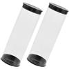 MAGICLULU 2 Pezzi Tubo Porta Palline da Golf Trasparente in PVC, Rotondo | Accessorio Elegante e Portatile, per Identificazione Rapida, Pratica e Vetrina, Formato Compatto