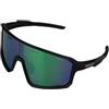 Reko - RK7 - Occhiali da Sole per uso sportivo nero con lente polarizzata verde