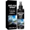 Générique Spray antiappannamento, per maschere a lunga durata, formato portatile, 100 | Agente anti-appannamento, occhiali per occhiali, vetri auto, visiere, esterni, guida,