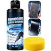 Generico per Tavola da Snowboard Pasta Riparatrice Graffi 100 ml con Spugna | per Sci e Snowboard Per Donne Uomini Principianti Pratica Allenamento Sport all'Aperto e al Chiuso e Manutenzione