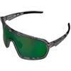 Reko - RK5 - Occhiali da Sole crystal color per uso sportivo con lente polarizzata, Verde
