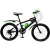 LENJKYYO Bici 20 pollici per bambini, telaio in acciaio, cambio e parafanghi | Cambio preciso, sella imbottita e doppi freni per affrontare strade e percorsi misti con maggiore comfort e controllo.