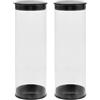 Sosoport 2 Pezzi Tubo Porta Palline da Golf in PVC, Design Elegante | Palline da Golf e Pratica, Formato Tascabile, Facile Identificazione, Adatto a Borsa e Campo