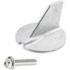 wmRTSZ Accessori 6E5-45371-01 Anodo di Ricambio in Lega di Zinco for Trim Tab Adatto for Motori fuoribordo for Barche a 2/4 Tempi da 75 CV a 225 CV 6E5-45371 18-6097