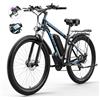Kojesen E8 - Bicicletta elettrica per adulti, 29, con batteria da 48 V e 17,5 Ah, autonomia di 110 km, Pedelec a 21 marce, con 5 livelli di assistenza, per uomo e donna