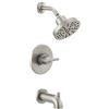 Delta Faucet Nicoli 14 Series 144749-SS 144749-SS - Kit doccia con soffione doccia H2Okinetic a 5 getti, in acciaio inox 144749-SS (valvola doccia inclusa)