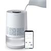 BLUEAIR Umidificatore Intelligente, Serbatoio 3.5L lavabile in lavastoviglie per ambienti di grandi dimensioni, sonno migliore con la tecnologia di evaporazione, modalità automatica e notturna