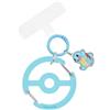 Pokémon Center Pokemon Squirtle Multi-Ring Plus con Moschettone Trasparente Giappone NUOVO...