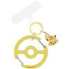 Pokémon Center Pokemon Pikachu Multi-Ring Plus con moschettone trasparente Giappone NUOVO...