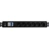 Wp Europe WP WPN-PDU-I02-06 unità di distribuzione dell'energia (PDU) 6 presa(e) AC 1.5U Nero