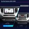 Selius Autoradio da 9 pollici, doppio DIN, con sistema Android 13, potenza di 4x45W, compatibile con Kia Carens dal 2013 al 2018