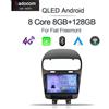 Selius Autoradio da 9 pollici, 8 core, 8 GB di RAM, 256 GB di memoria - Lettore multimediale Android 13 - Navigazione GPS Doppio DIN - Bluetooth, Wi-Fi - Compatibile con Fiat Freemont