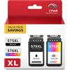 Merkloos Solidchoice - Cartucce d'inchiostro PG-575XL compatibili con Canon (confezione da 2)