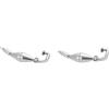 2 Set 15003 Tubo Di Scarico In Alluminio Per RC HSP FG 1: 5 Monster Truck Car