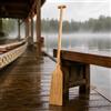 Pagaia In Legno Per Dragon Boat Da 47 Cm, Pagaia Per Dragon Boat Con Vernice