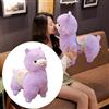 Carino Alpaca Animale di Peluche Giocattolo Animazione Bambola di Pezza