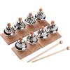 8 Note Campane A Mano Diatoniche Educazione Strumento A Percussione Legno Di