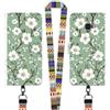JEZSTHAI Cover Compatibile con Samsung Galaxy Xcover 4 / 4S Custodia in Pelle con Disegno di Convolvoli,Portafoglio Pieghevoli Caso Cover con Laccio Tracolla/Cinturino per Cellulare