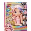 Rainbow High Styling Head - Bella! Set Gioco 4-in-1 con Creme per Capelli Lavabili, Smalto per Unghie e Accessori per Colorare