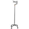 MORETTI SPA Quadripode Brio In Alluminio Anodizzato Con Appoggio Antibrachiale