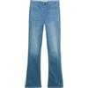 Marks & Spencer Donna a Zampa Jeggings - vestibilità Slim - Vita Elasticizzata - con Stretch